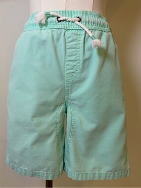 Cat & Jack Mint Green Cotton Shorts Size L (12/14)